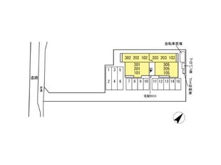 D-residence多治米N（D)の物件外観写真